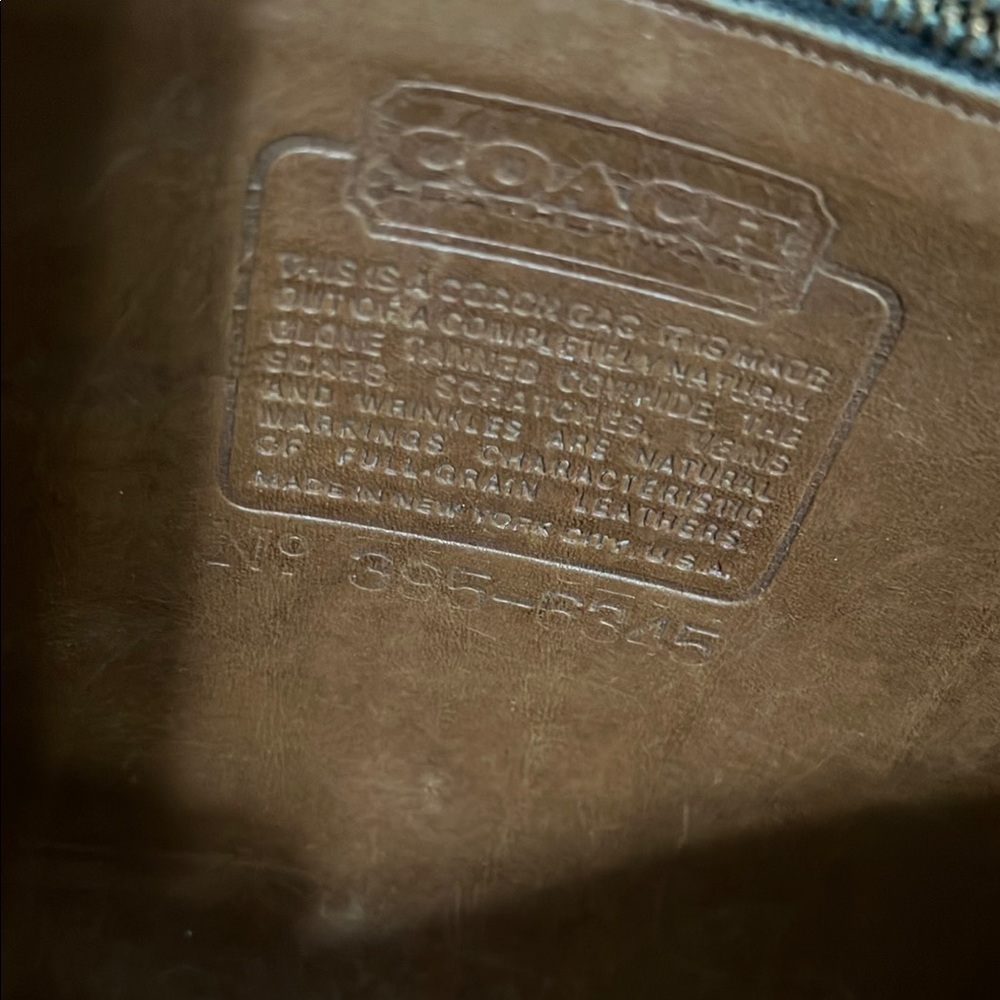 Coach Brown Leather Crossbody Bag - Picture 10 of 13